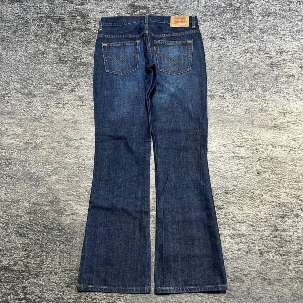 Levis 515 Nouveau Bootcut Jeans Womens 6 (31x32) Blue Low Rise Western Y2K
